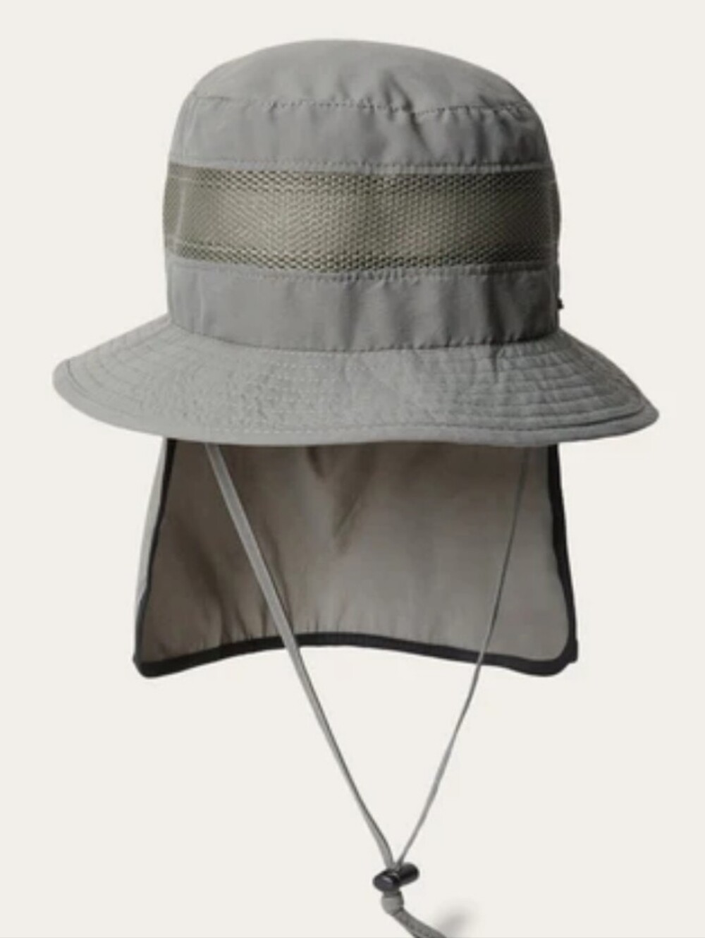 STETSON Sun Hat Large Gray No Fly Zone Nylon Lightweight Outdoors Hiking